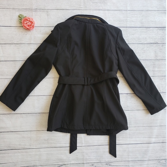 SOLD | MICHAEL KORS Black Rain Coat - Picture 4 of 6